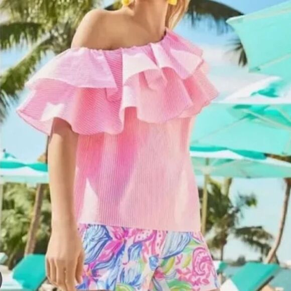 Lilly Pulitzer Trixie Top - Picture 3 of 5